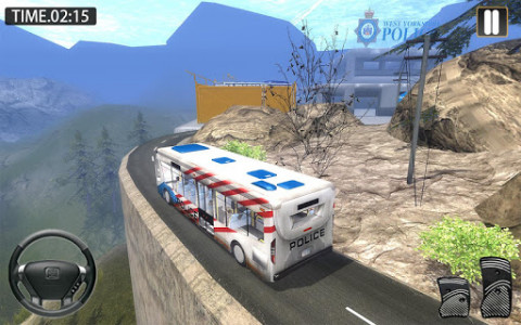 اسکرین شات برنامه Offroad Police Bus Prisoner Transport 4