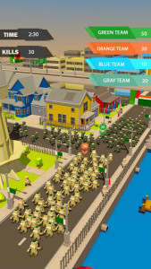 اسکرین شات بازی Wars of City Crowd 1
