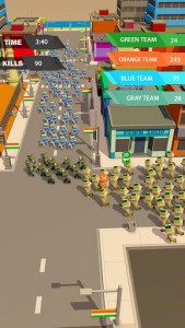 اسکرین شات بازی Wars of City Crowd 4