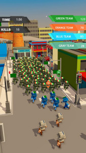 اسکرین شات بازی Wars of City Crowd 3
