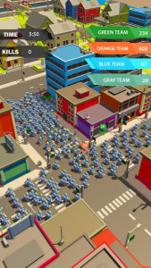اسکرین شات بازی Wars of City Crowd 5