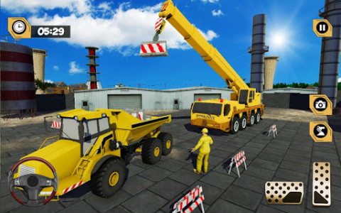 اسکرین شات برنامه Heavy Excavator Construction Crane Simulator 2019 5