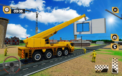 اسکرین شات برنامه Heavy Excavator Construction Crane Simulator 2019 4