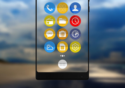 اسکرین شات برنامه Oreo Style - Android O Icon Pack Theme 2
