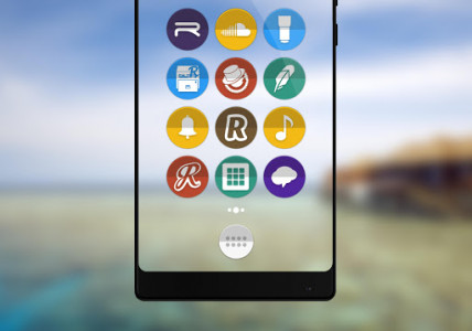 اسکرین شات برنامه Oreo Style - Android O Icon Pack Theme 4