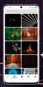 اسکرین شات 2 برنامه Galaxy S22 Wallpaper & Themes