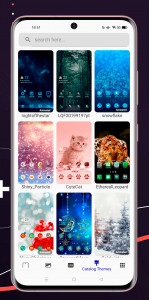 اسکرین شات برنامه Galaxy S22 Wallpaper & Themes 1