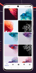 اسکرین شات برنامه Galaxy S22 Wallpaper & Themes 3