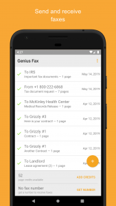 اسکرین شات 3 برنامه Genius Fax