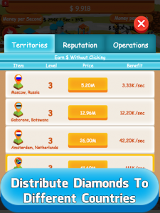 اسکرین شات بازی Diamond Tycoon - Idle Clicker & Tap Inc Game Free 7