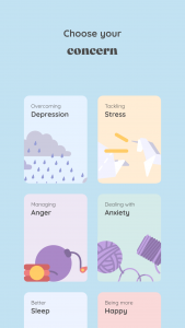 اسکرین شات برنامه Amaha: anxiety self-care 2