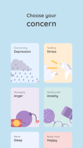 اسکرین شات 2 برنامه Amaha: anxiety self-care