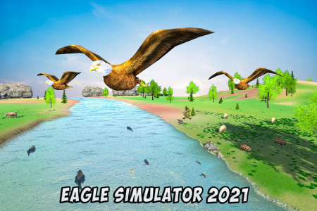 اسکرین شات بازی Flying Eagle Family Simulator 6