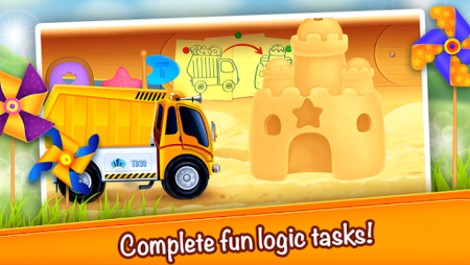 اسکرین شات بازی Cars in Sandbox (app 4 kids) 2
