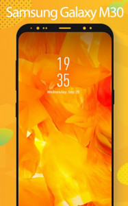 اسکرین شات برنامه Themes for galaxy m10/20/30 launcher & wallpaper 2