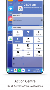 اسکرین شات برنامه Computer Launcher Theme win 10 2