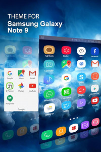 اسکرین شات برنامه Theme for Samsung Galaxy Note 9 2