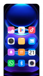 اسکرین شات برنامه Redmi Note 13 Theme/Icon Pack 5