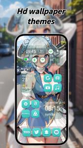 اسکرین شات 2 برنامه Dynamic Dash - Widgets, Themes