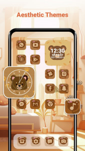 اسکرین شات 1 برنامه Themes-Wallpaper&Icons&Widgets