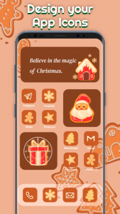 اسکرین شات برنامه Themeful Christmas Icon Change 2