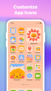 اسکرین شات 5 برنامه ThemeKit: Icons Pack & Widgets