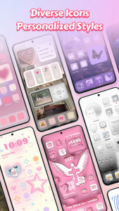 اسکرین شات 2 برنامه ThemePro - Widget & Wallpaper