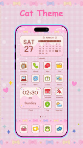 اسکرین شات 6 برنامه BeautyTheme: Icons & Widgets