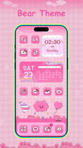 اسکرین شات برنامه BeautyTheme: Icons & Widgets 8