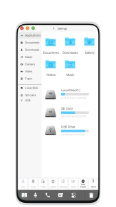 اسکرین شات 4 برنامه Mak Book OS 26 Launcher