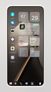 اسکرین شات 6 برنامه Mak Book OS 26 Launcher