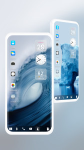 اسکرین شات 4 برنامه Mak Book OS 26 Launcher