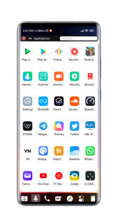 اسکرین شات 2 برنامه Mak Book OS 26 Launcher