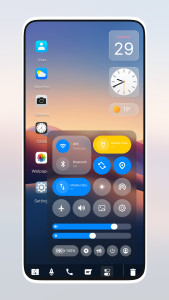 اسکرین شات 3 برنامه Mak Book OS 26 Launcher