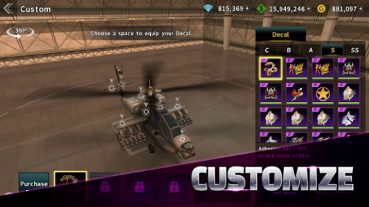 اسکرین شات بازی gunship battle 5