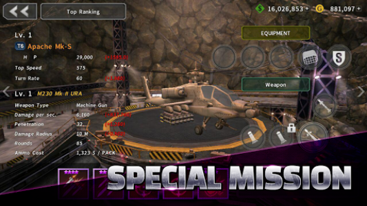 اسکرین شات بازی gunship battle 3