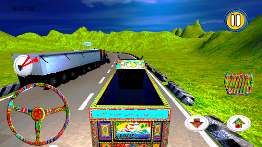 اسکرین شات بازی PK Cargo Truck Driving 7
