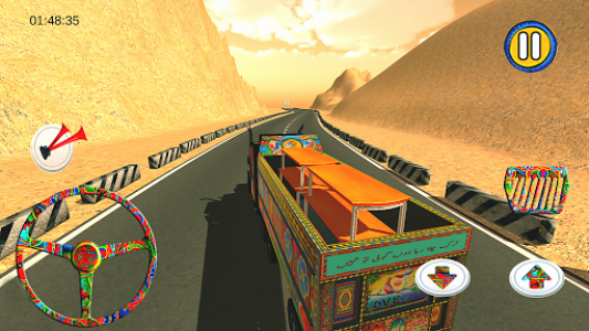 اسکرین شات بازی PK Cargo Truck Driving 8