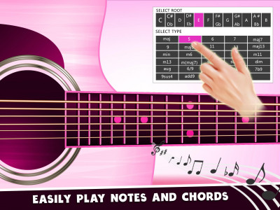 اسکرین شات بازی Guitar Girl Piano Music Games 3