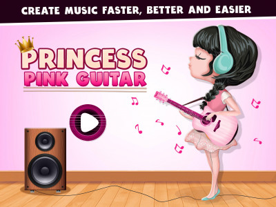 اسکرین شات بازی Guitar Girl Piano Music Games 1