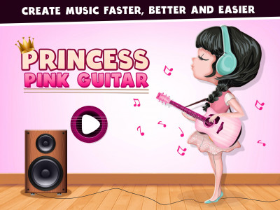 اسکرین شات بازی Girls Princess Guitar & Piano 1