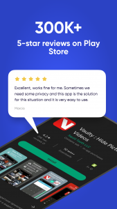 اسکرین شات 2 برنامه Vaulty: Hide Pictures & Videos