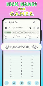 اسکرین شات برنامه Stylish Text - Fonts Keyboard 4