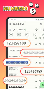 اسکرین شات برنامه Stylish Text - Fonts Keyboard 8