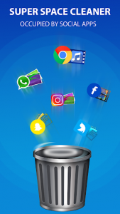 اسکرین شات برنامه Cache, ram, memory cleaner for social media apps 6