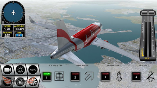 اسکرین شات بازی Flight Simulator 2016 FlyWings Free 5