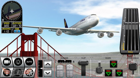 اسکرین شات بازی Flight Simulator 2016 FlyWings Free 2