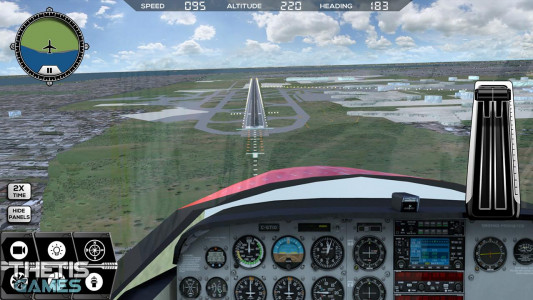 اسکرین شات بازی Flight Simulator 2017 FlyWings 2