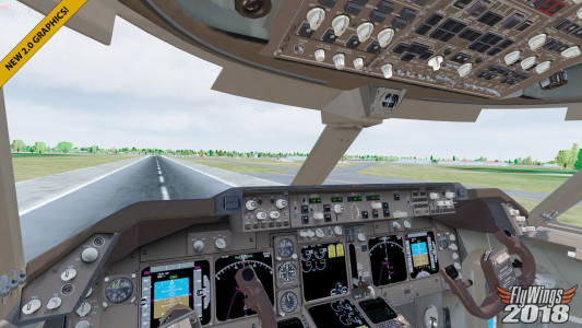 اسکرین شات بازی Flight Simulator 2018 FlyWings 8