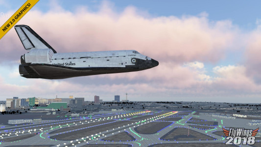 اسکرین شات 3 بازی Flight Simulator 2018 FlyWings